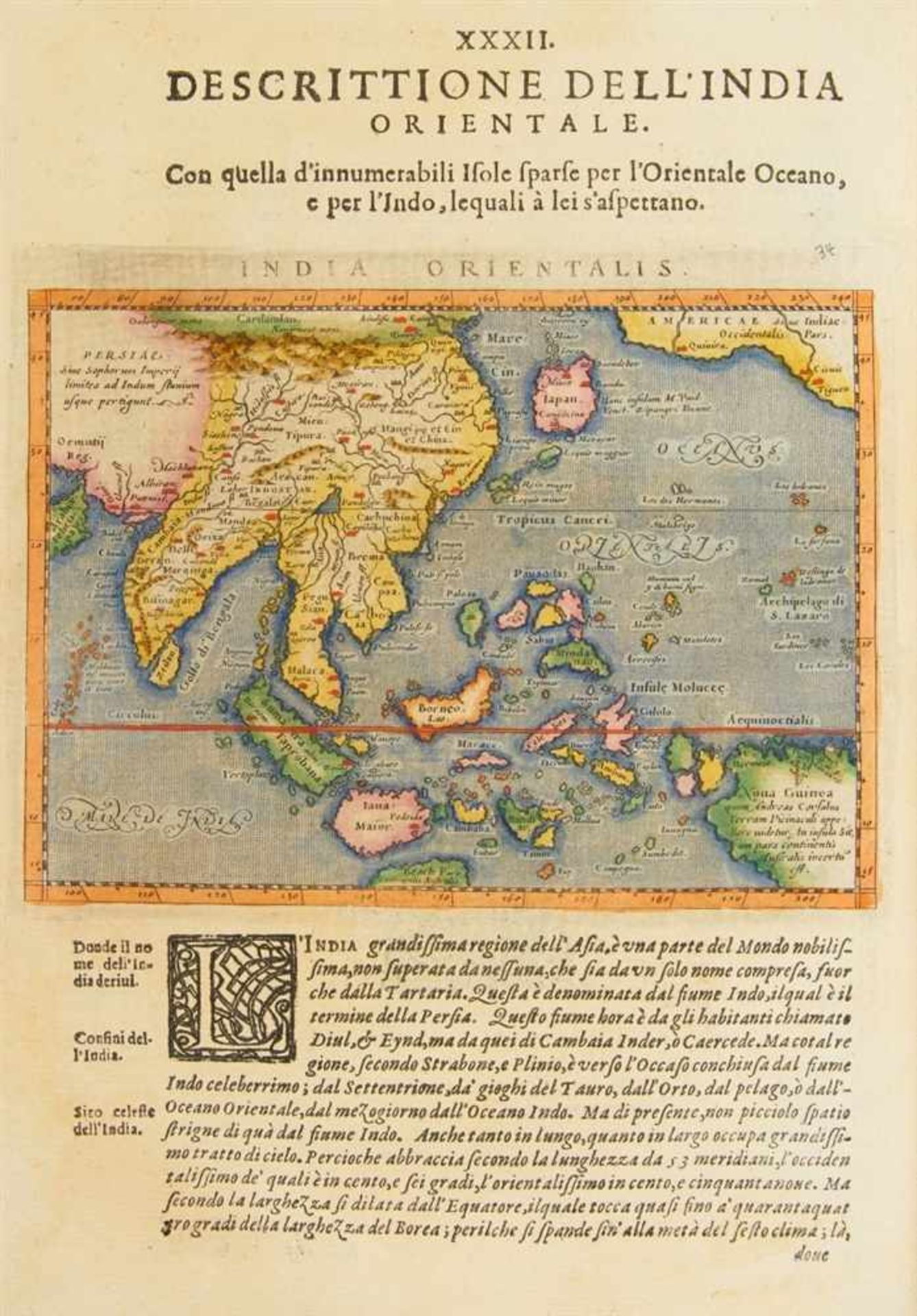 Ptolemaeus, Claudius: La seconda parte della Geografia ..., la quale, oltra l' antiche tauole d'