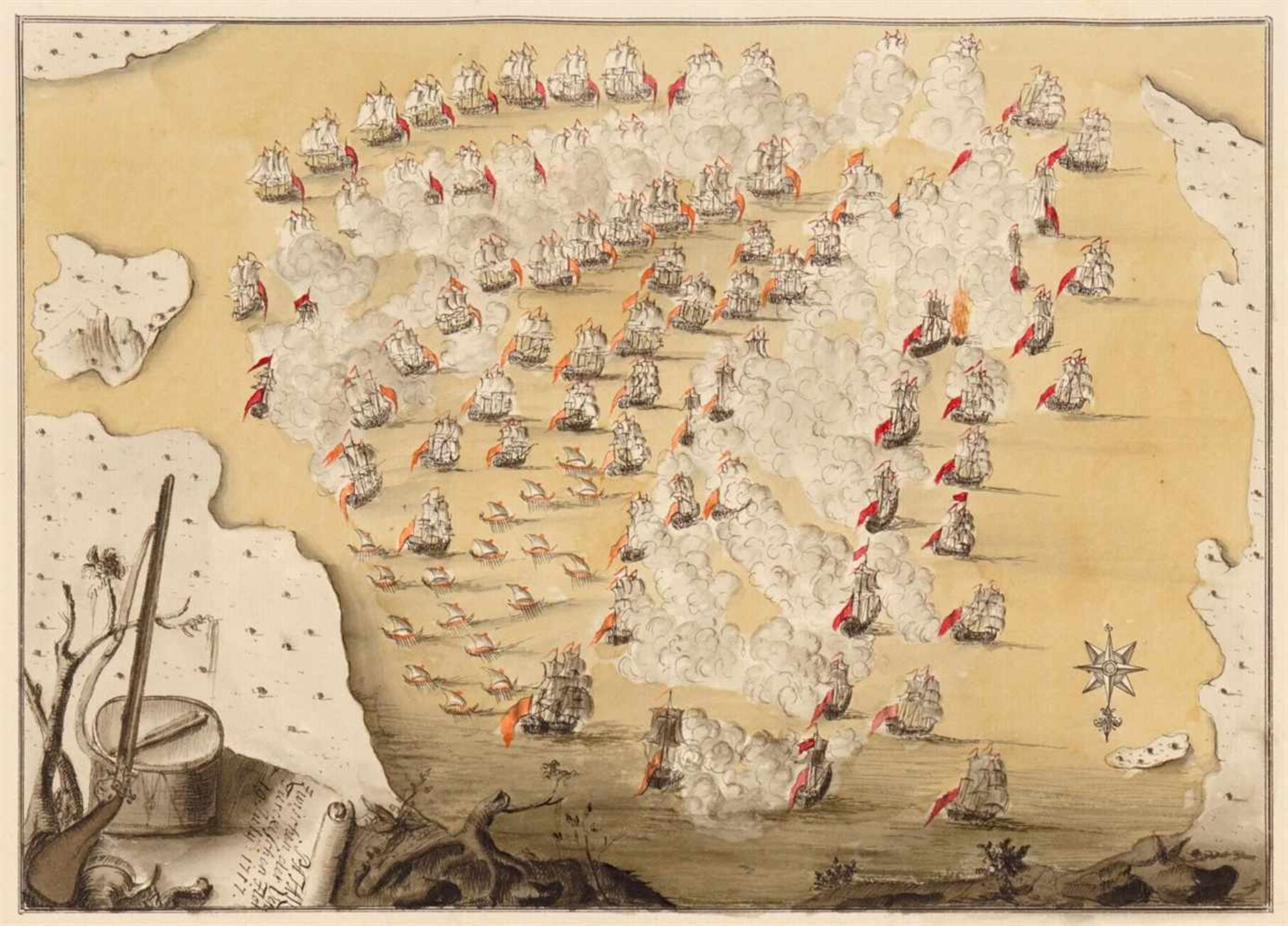 Relation der In ANNO 1716 von denen Türcken vorgenommenen Belagerung der Festung CORFV nebst - Bild 2 aus 4