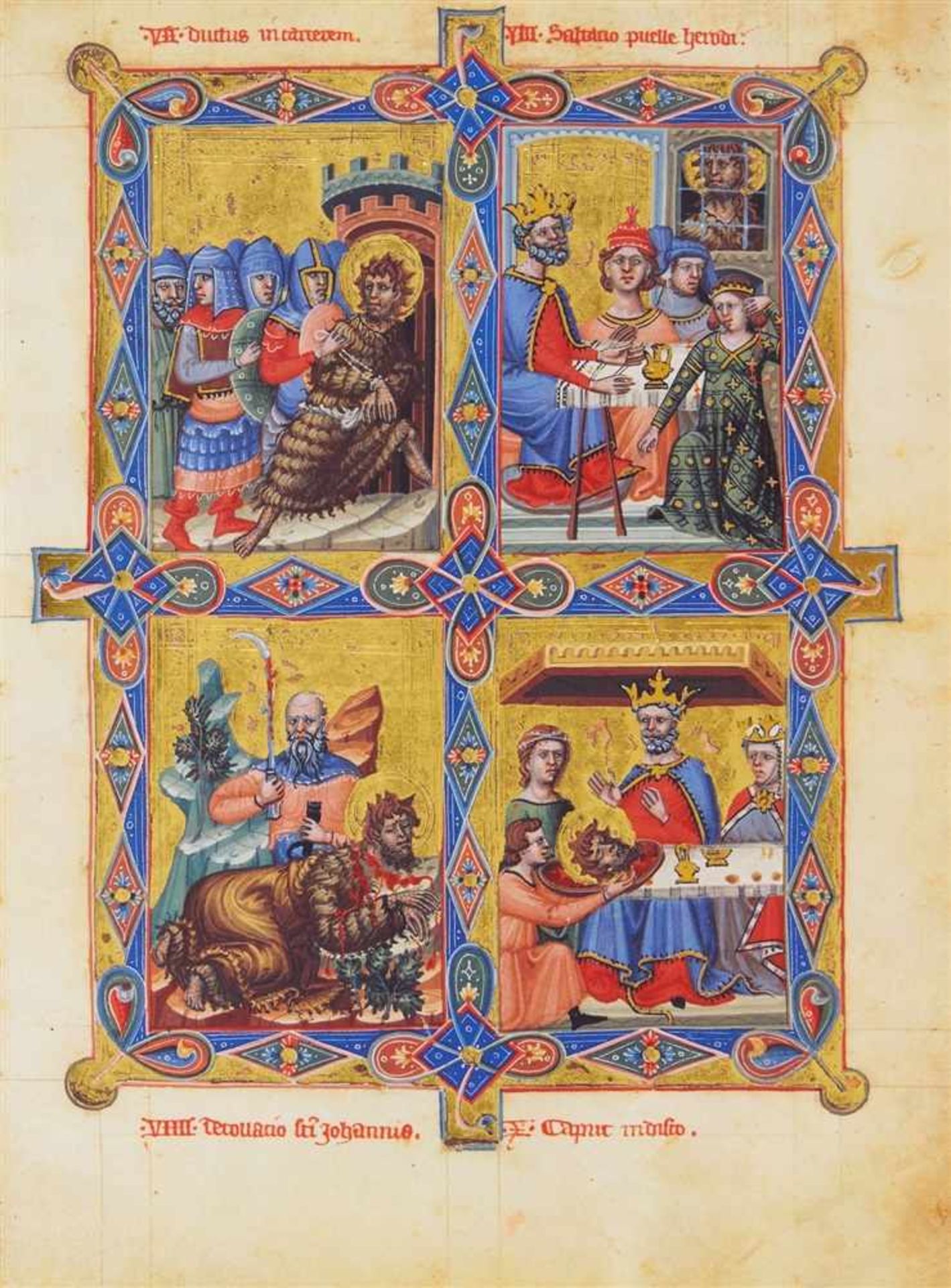 Heiligenleben. Legendarium der ungarischen Anjou. Vat. lat. 8541 der Biblioteca Apostolica Vaticana.