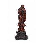 A South Netherlandish, probably Malines, boxwood sculpture of the Virgin and Child supported by