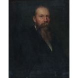 Walter Petersen (1862-1950)Portrait of a gentleman. Signed and dated 1901 upper left. Inscription