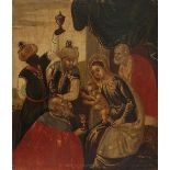 Venetiaans Kretenzische SchoolAdoration of the Three Magi. Circa 1800. The work shows a