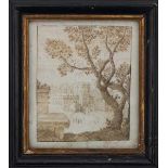 Omgeving Anthonie Crussens (18e eeuw)Seven landscapes with trees or ruins in the forreground and