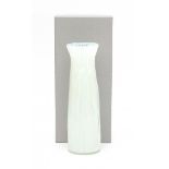 Lalique FranceA milky white crystal vase, model 'Jonquille', signed underneath.27 cm. h.
