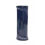 Jan van der Vaart (1931-2000)A tall blue glazed ceramic vase, multiple, produced in the artist's