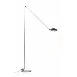 Tommaso Cimini (1947-1997)A grey lacquered metal adjustable floorlamp, model Elle, produced by