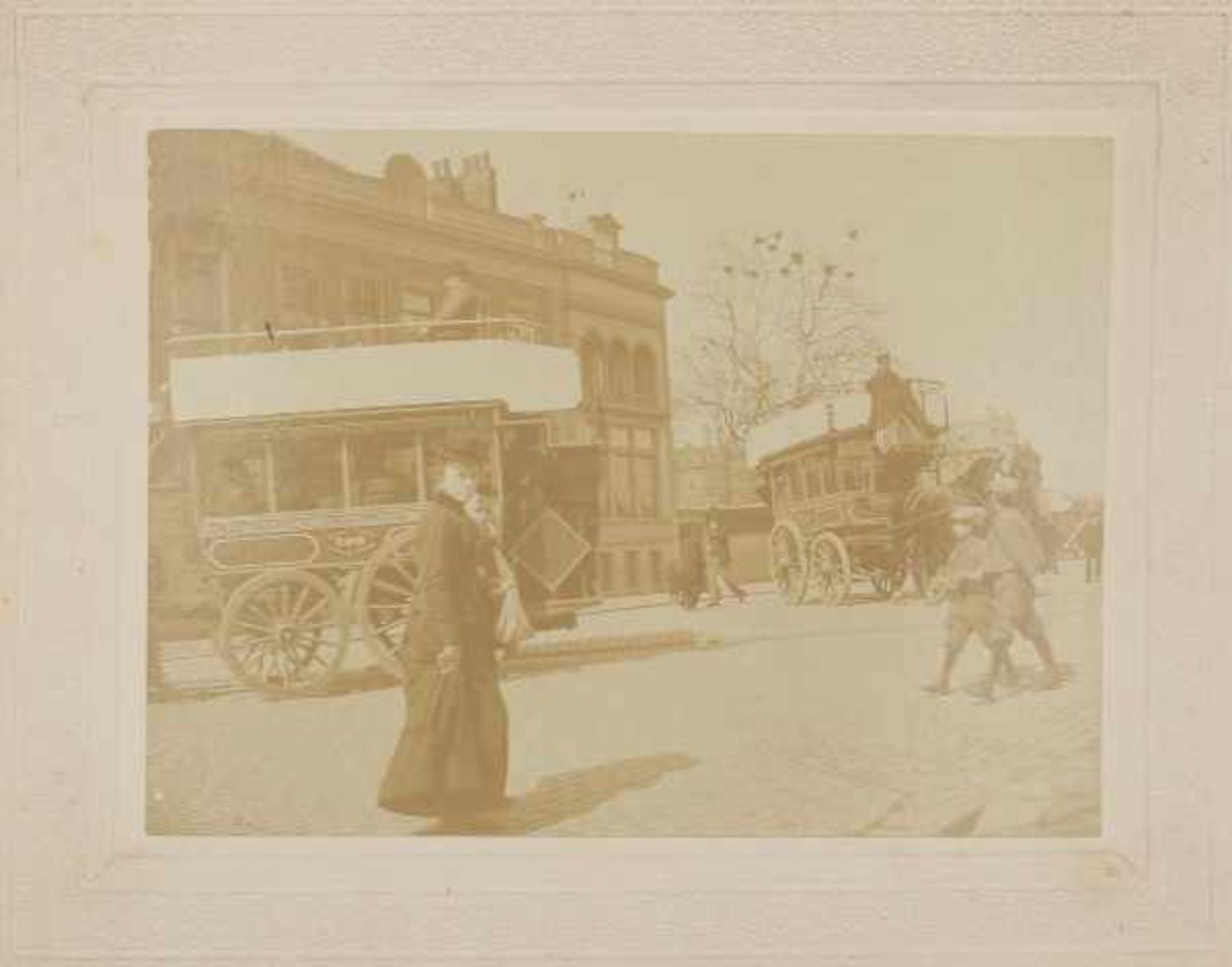 Fifteen mounted photographs of Rotterdam i.a. West-Nieuwland (with steamtrain), Coolsingel,