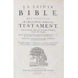La Sainte Bible qui contient le vieux et le nouveau Testament. Amsterdam, Louys & Daniel Elzevier,