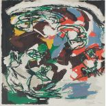 Karel Appel (1921-2006)Abstract composition. From 'Paysages Humains', 1961. Signed and numbered