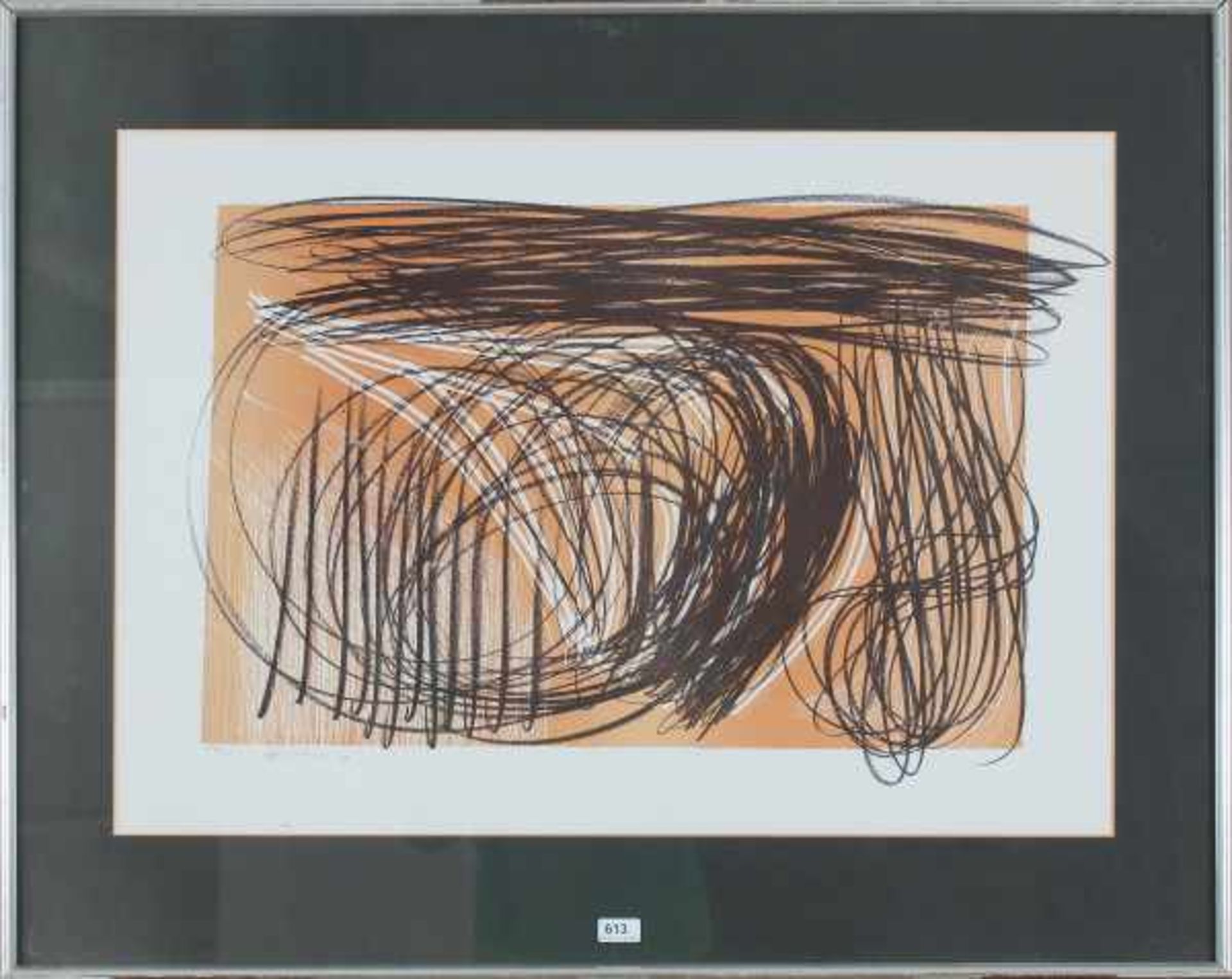 Hans Hartung (1904-1989)L 1971-1 (1971). Signed lower left. Number 154/200. Blind stamp Cercle - Bild 2 aus 4