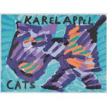 Karel Appel (1921-2006)Ten by Appel, Cats (1978). Not signed.Litho 64 x 82 cm.- - -29.00 % buyer's