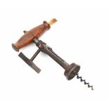 A cast iron corkscrew. Late 19th centuryLength 20 cm.- - -29.00 % buyer's premium on the hammer