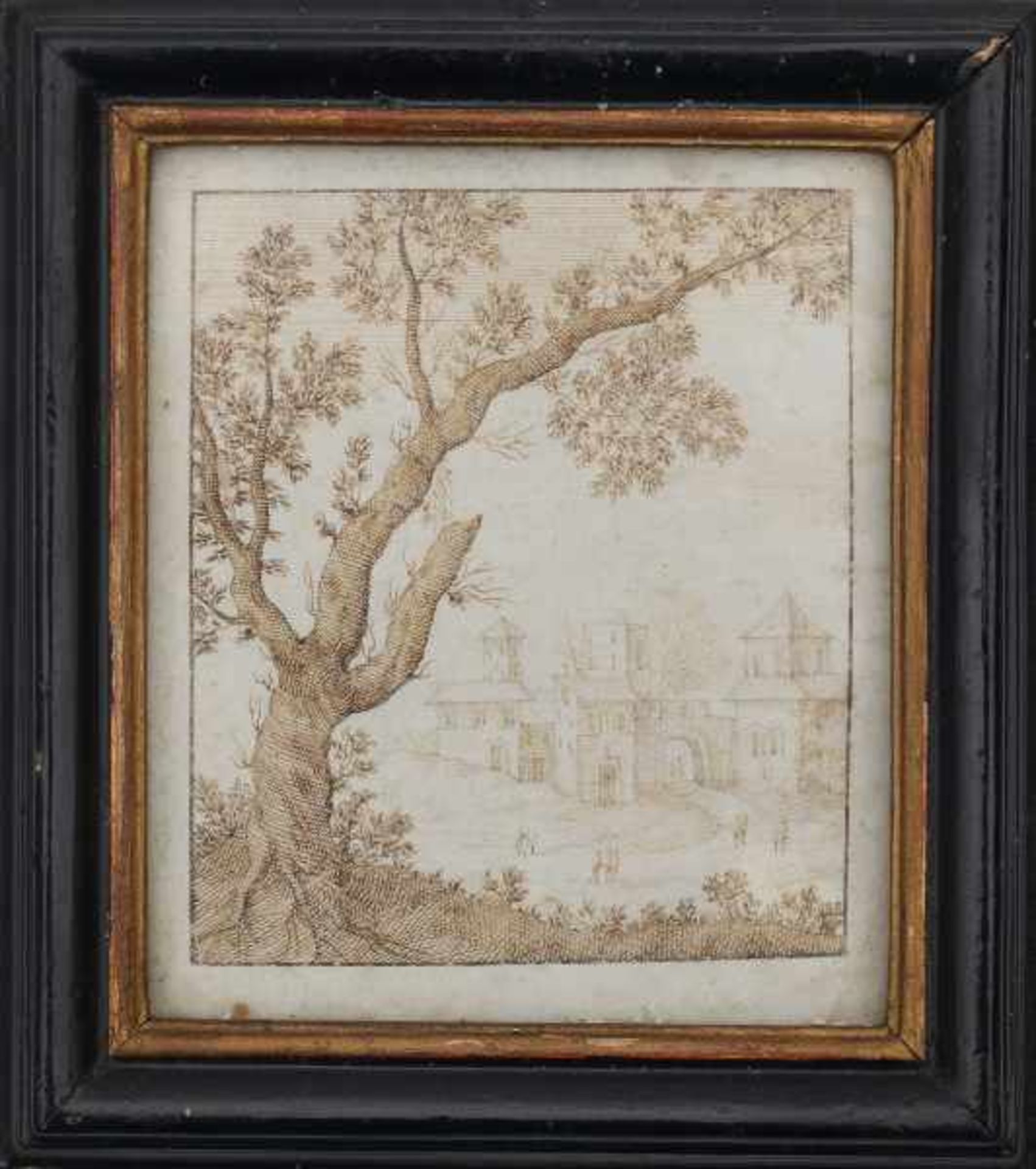 Circle of Anthonie Crussens (18th century)Seven landscapes with trees or ruins in the forreground - Bild 5 aus 7