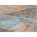 Jan Sluijters (1914-2005)Cassis in the storm. Signed lower right. Label with title and date