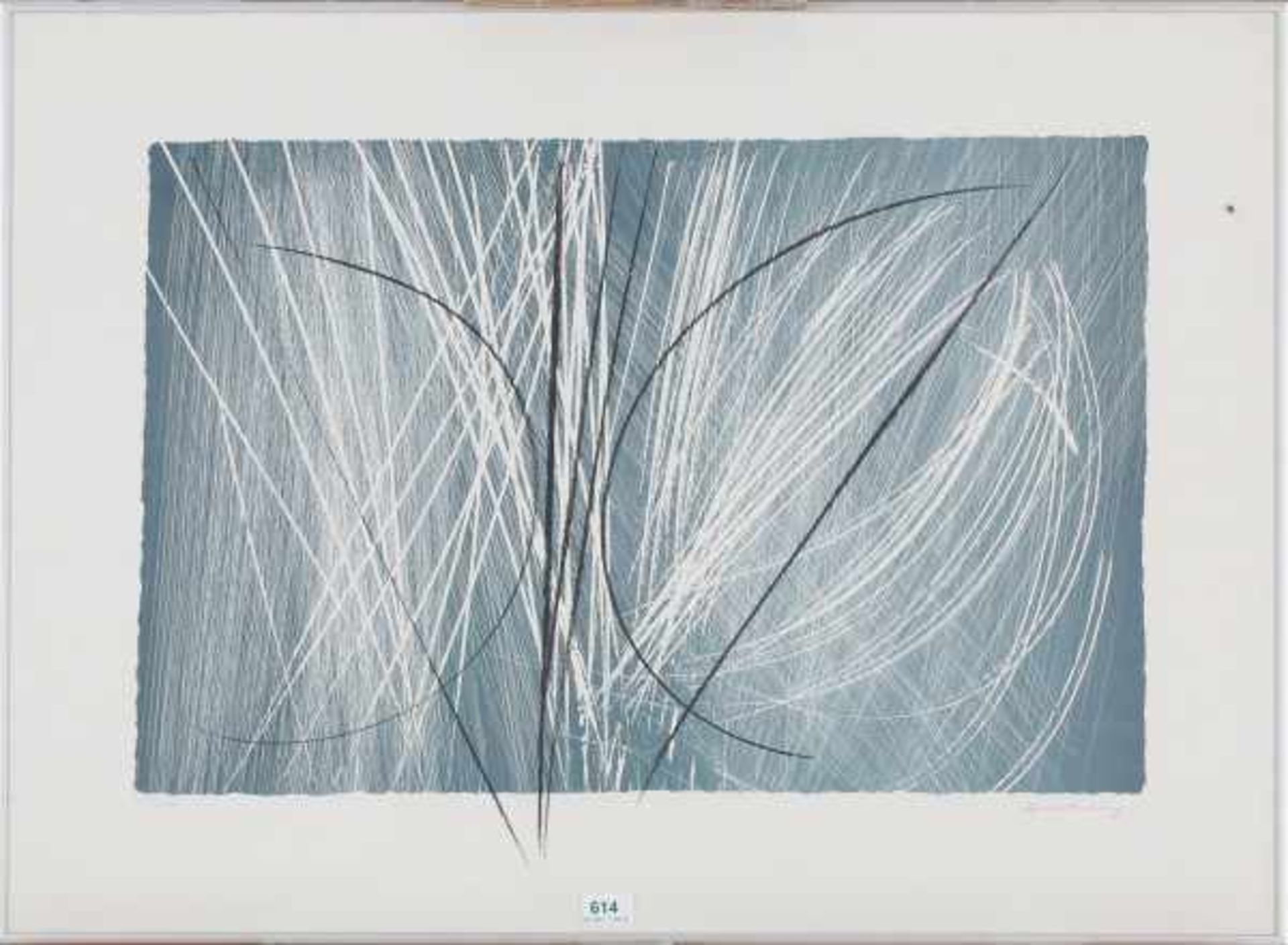 Hans Hartung (1904-1989)L-1972 B (1971). Signed lower right. Number 183/200. Blind stamp Cercle