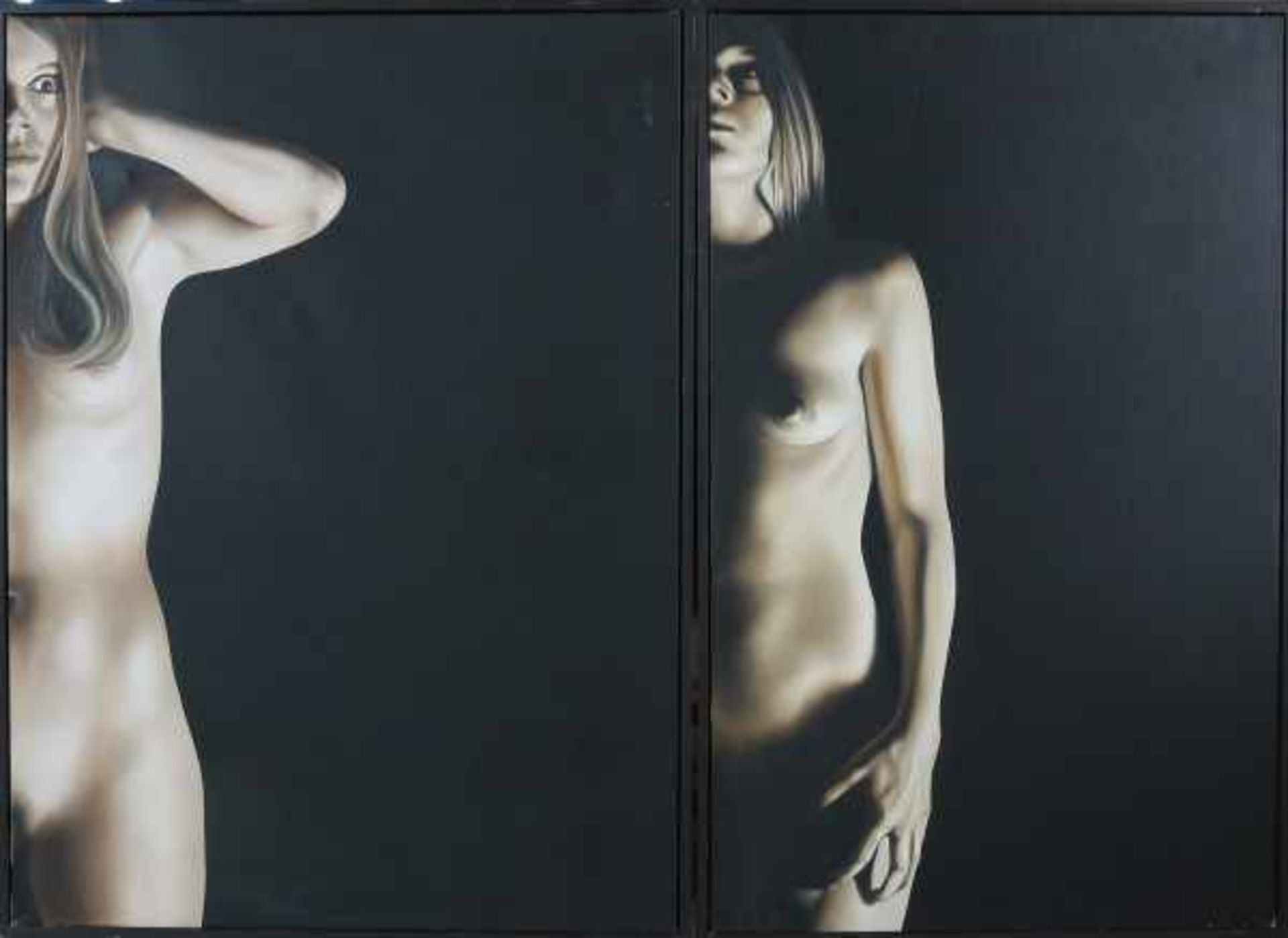 Roland Delcol (1942)Four standing nudes. All works signed below.canvas 100 x 73 cm (4).- - -29. - Bild 2 aus 2