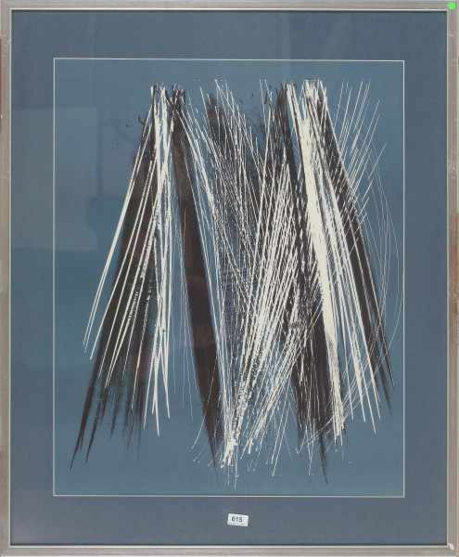 Hans Hartung (1904-1989)L 1971-6 C (1971). Signed lower right (under the passe-partout). Number 22/ - Bild 2 aus 5