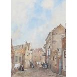 Herman Cornelis Adolf Paradies (1883-1966)'Wasdag achter de Teerstoof, Schiedam'. Signed lower