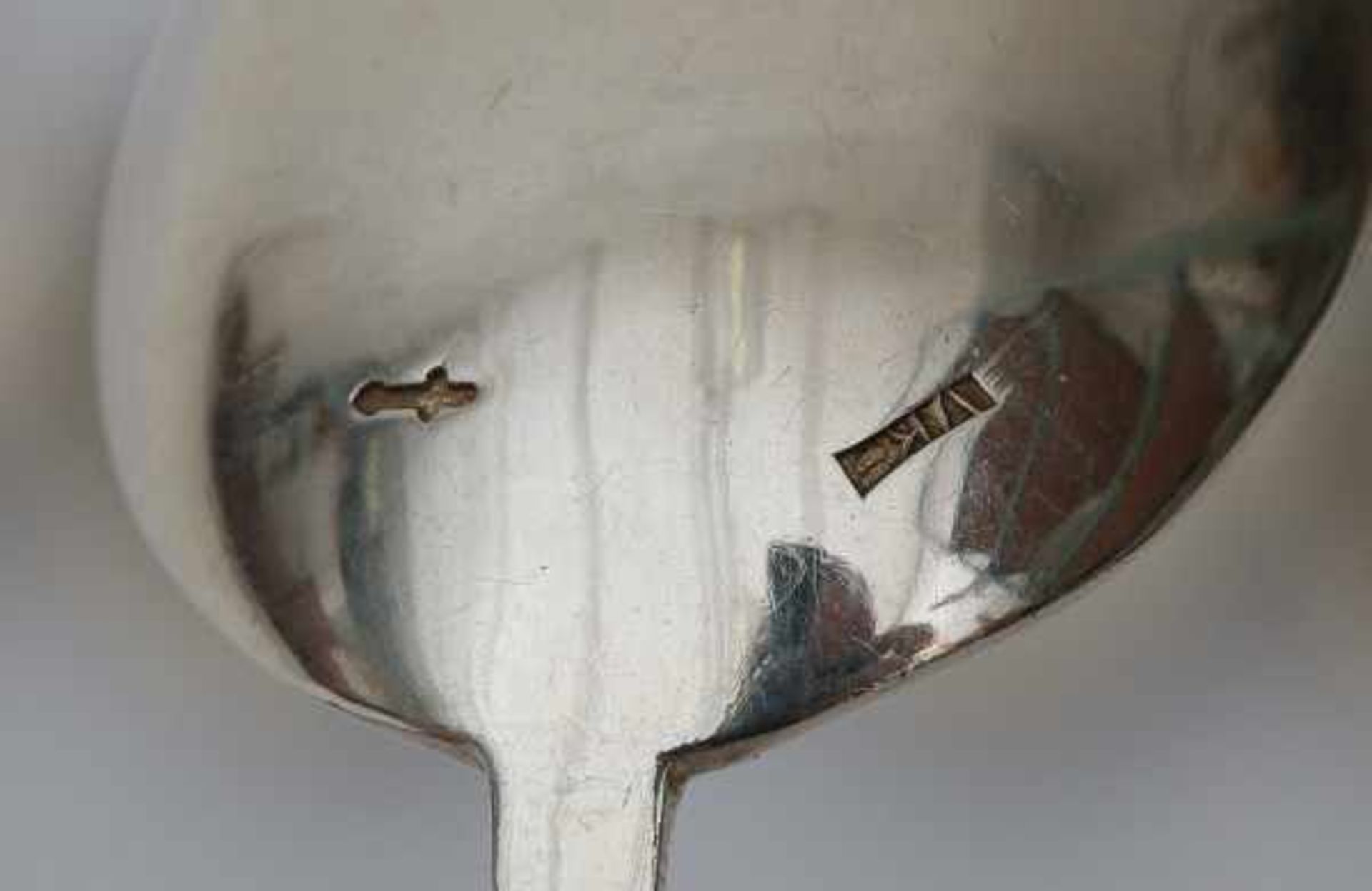 Twelve Dutch silver tea spoons. Maker's mark Fa. J.M. van Kempen & Zonen, Voorschoten. Each of the - Bild 2 aus 2