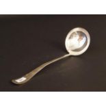 Dutch silver soup ladle, second amount, 1969, appr. 212 grams 27.00 % buyer's premium on the hammer