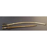 2 sabres, 19th century, l. 71 and 93 cm, some dents (2x) 27.00 % buyer's premium on the hammer