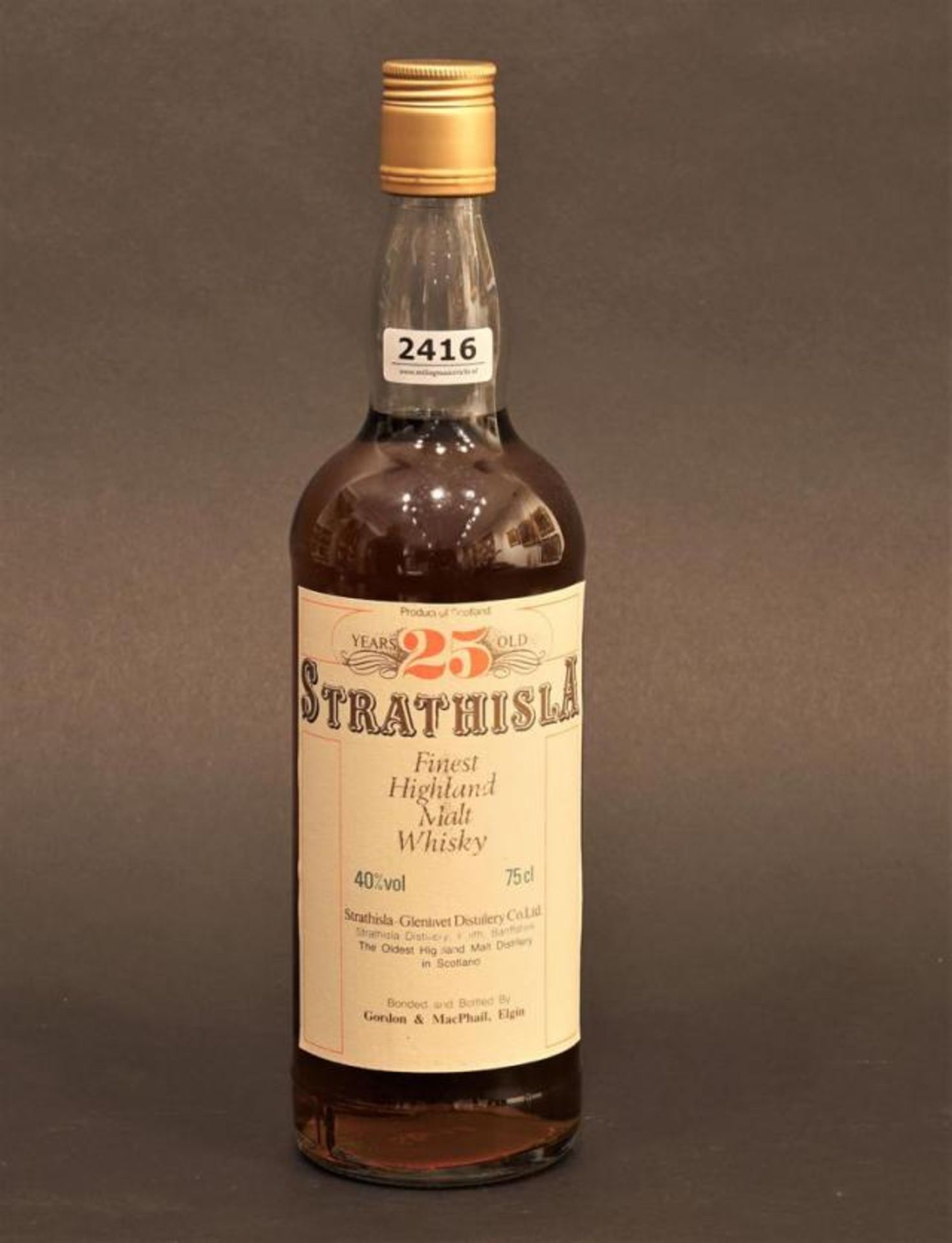 Strathisla Highland Malt Whisky, 25 years