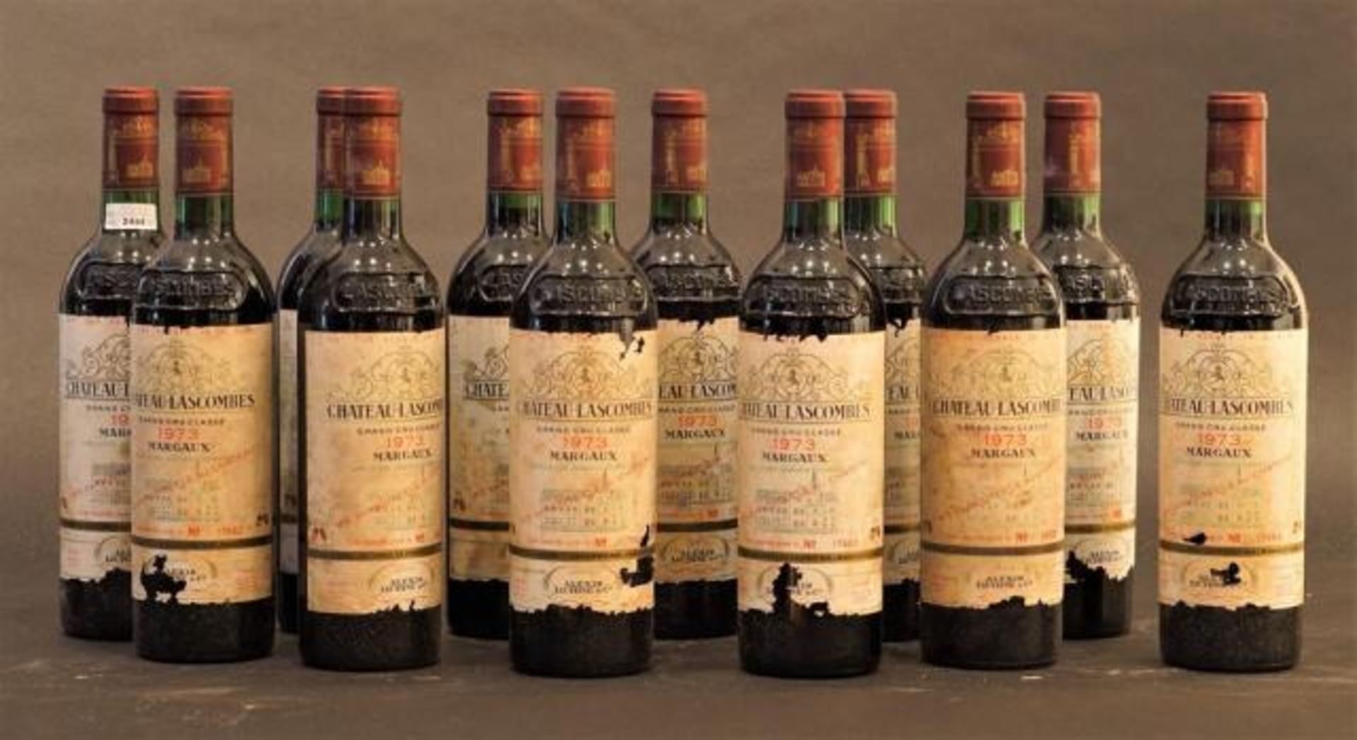 Chateau Lascombse, Grand Cru Classé, Margaux, 1973, labels are damaged, in neck (12x)<