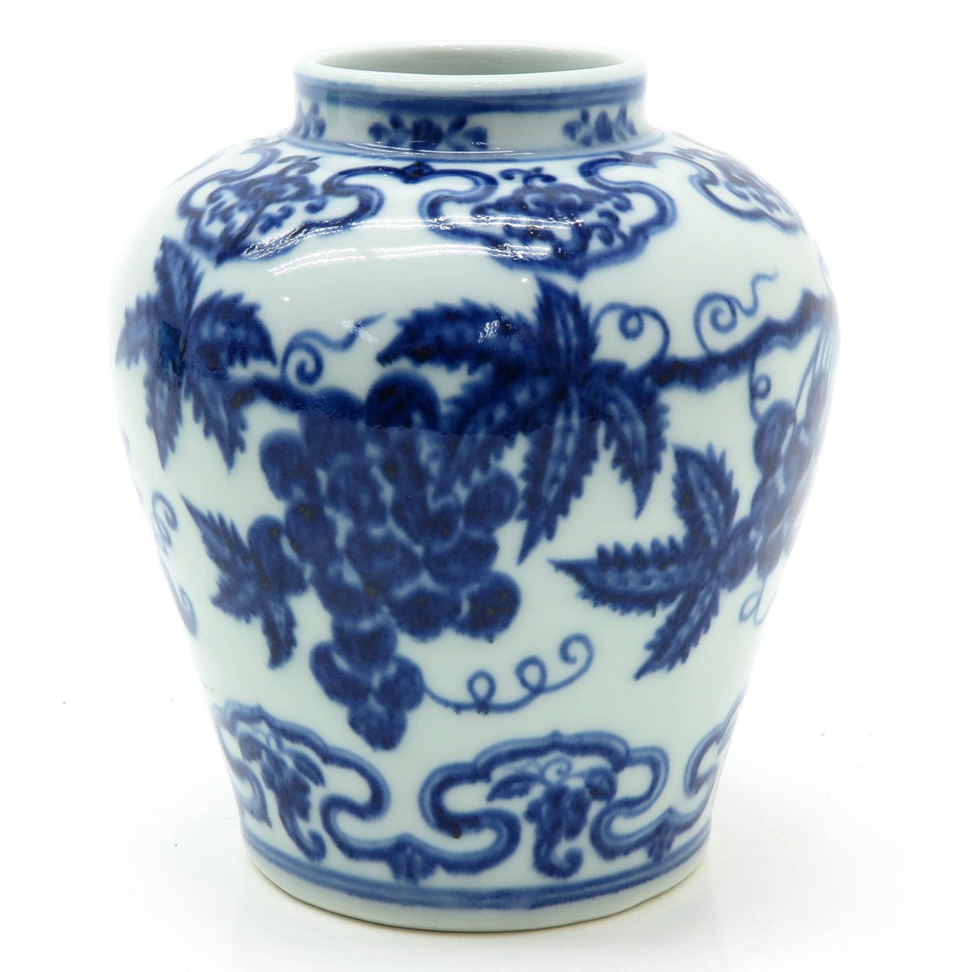 A Blue and White Vase