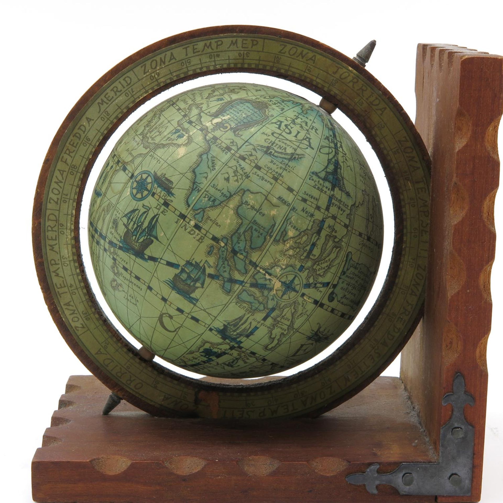 A Pair of Globe Book Ends - Bild 5 aus 5
