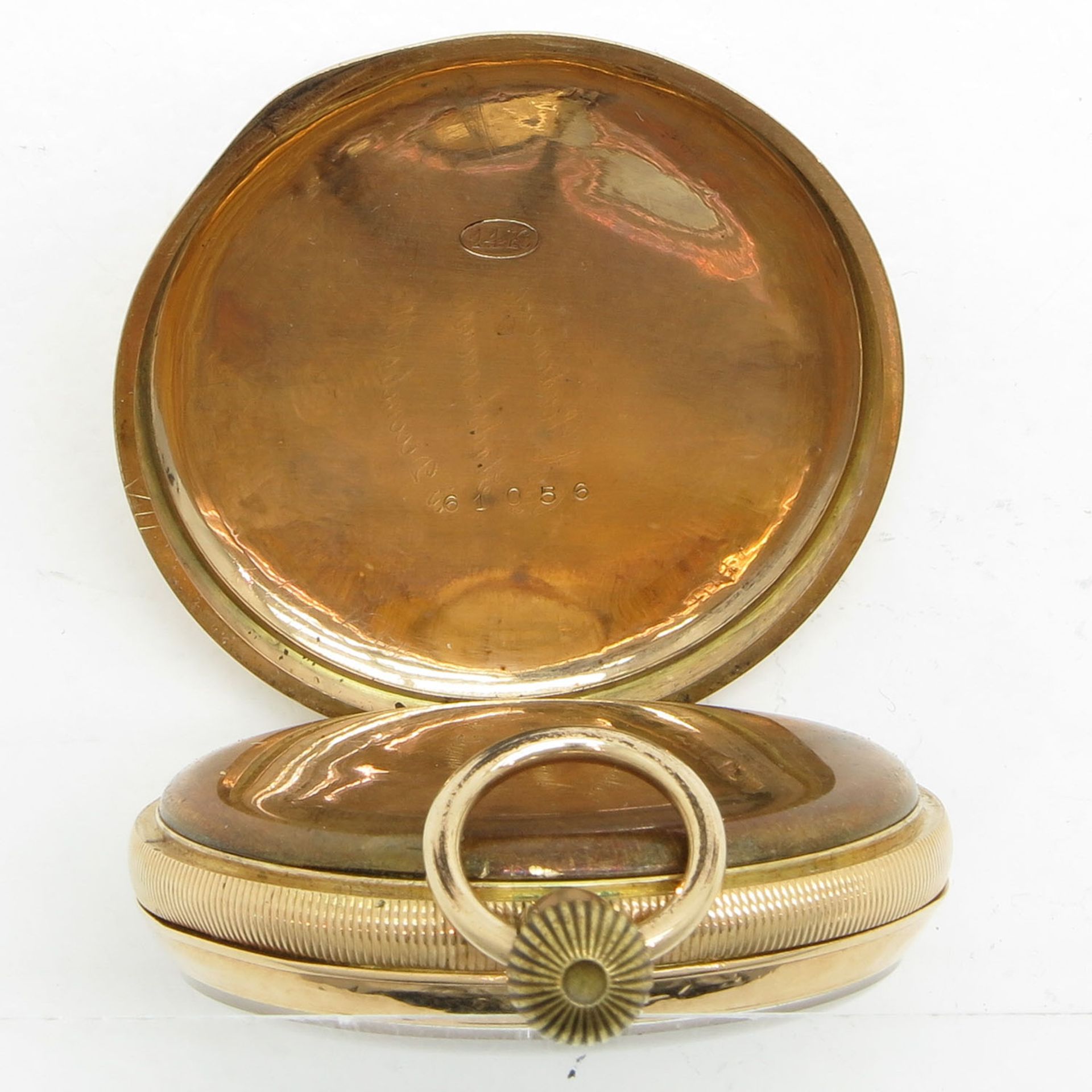 A 14KG Mens Waltham Pocket Watch - Bild 2 aus 2