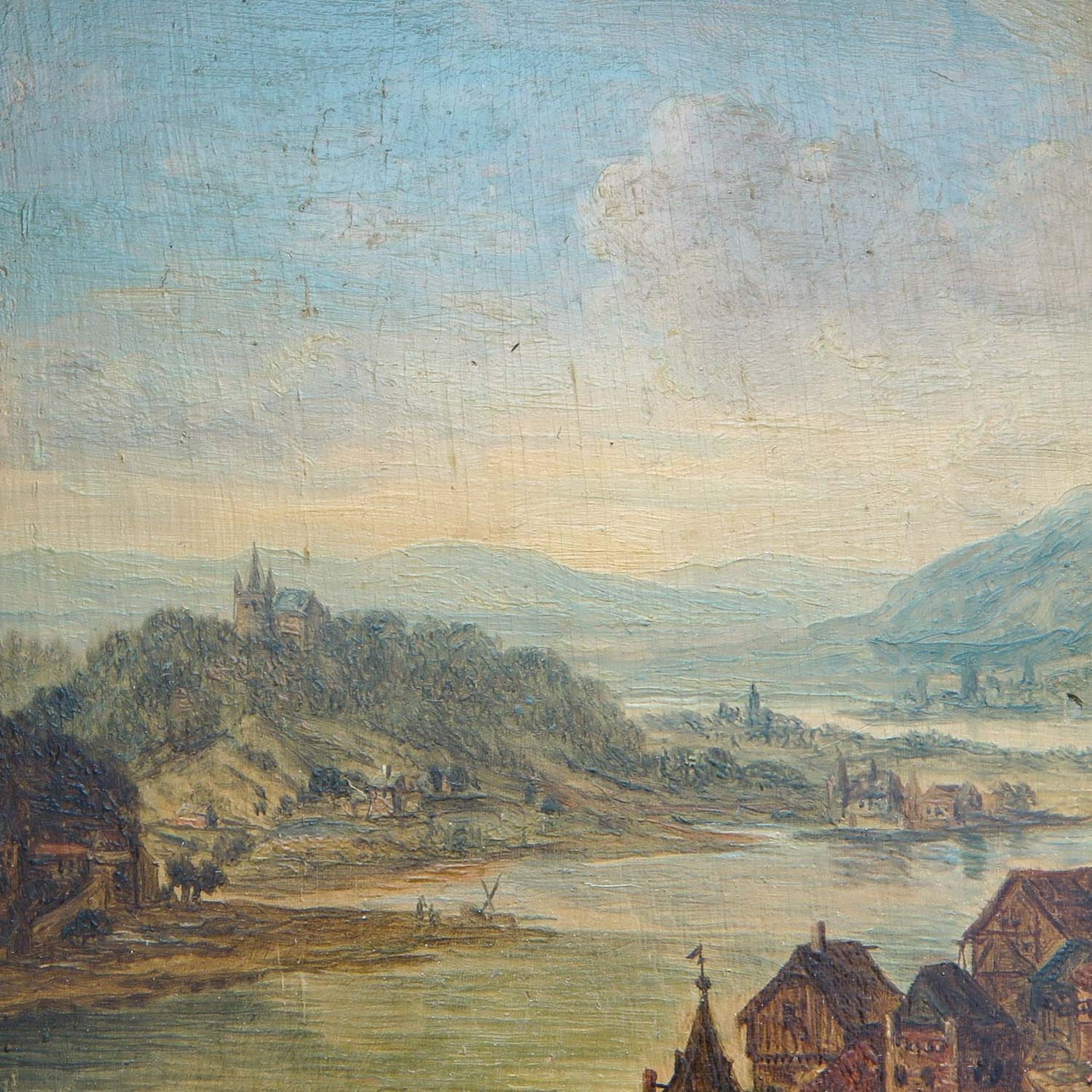 An 18th Century Oil on Panel - Bild 2 aus 6