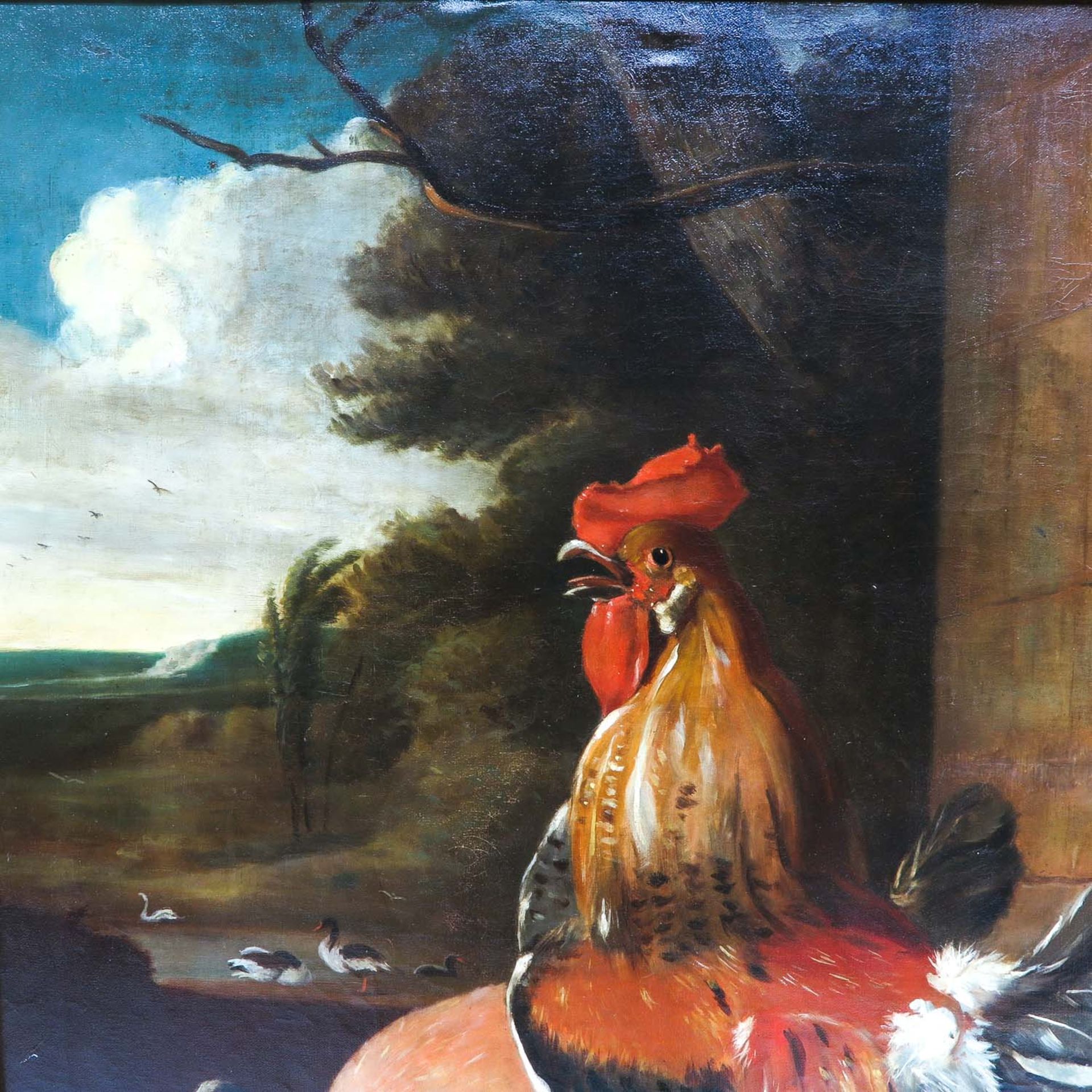 An Oil on Canvas Signed J.W. van Lohuizen - Bild 4 aus 7
