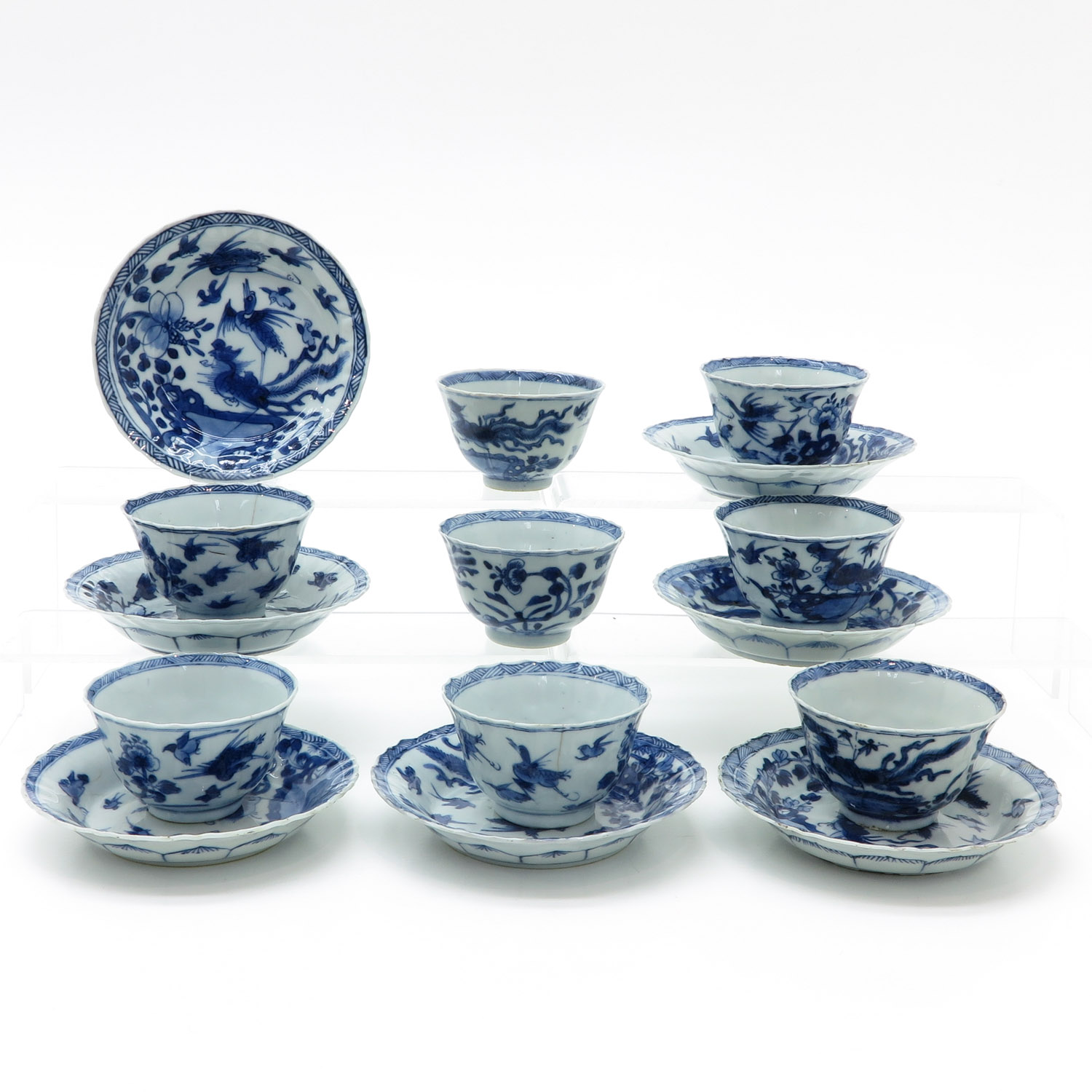 A Series of Cups and Saucers - Image 4 of 8