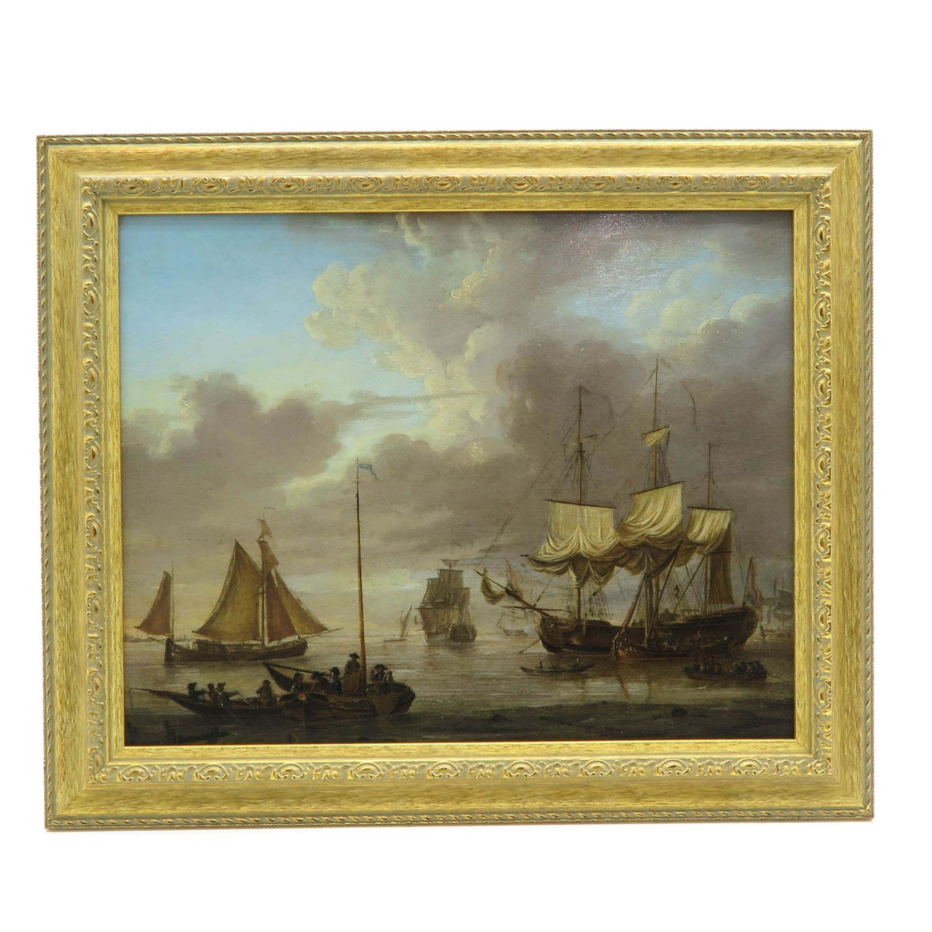 An 18th - 19th Century Oil on Panel