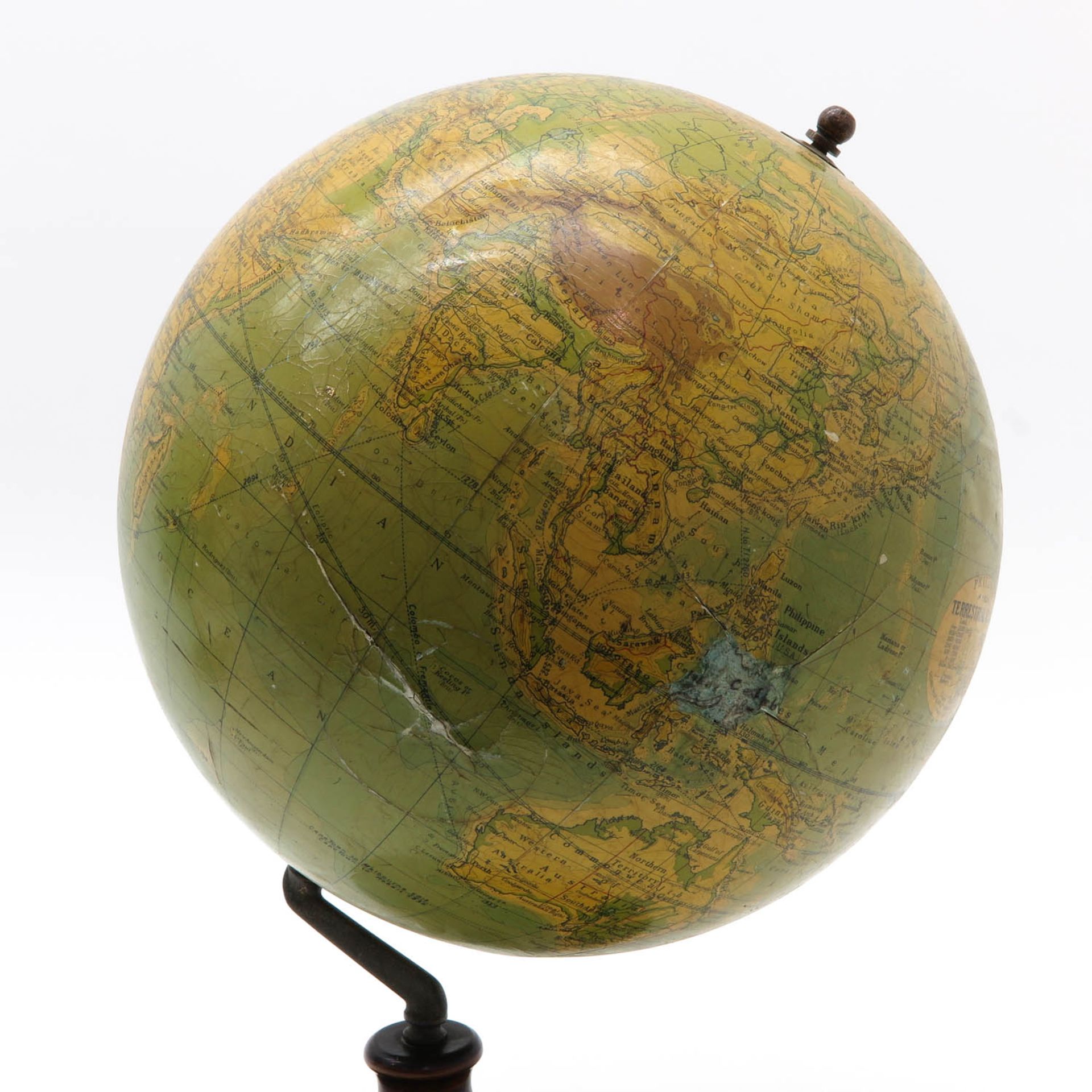 A Philips Terrestrial Globe 1935 - Bild 5 aus 5