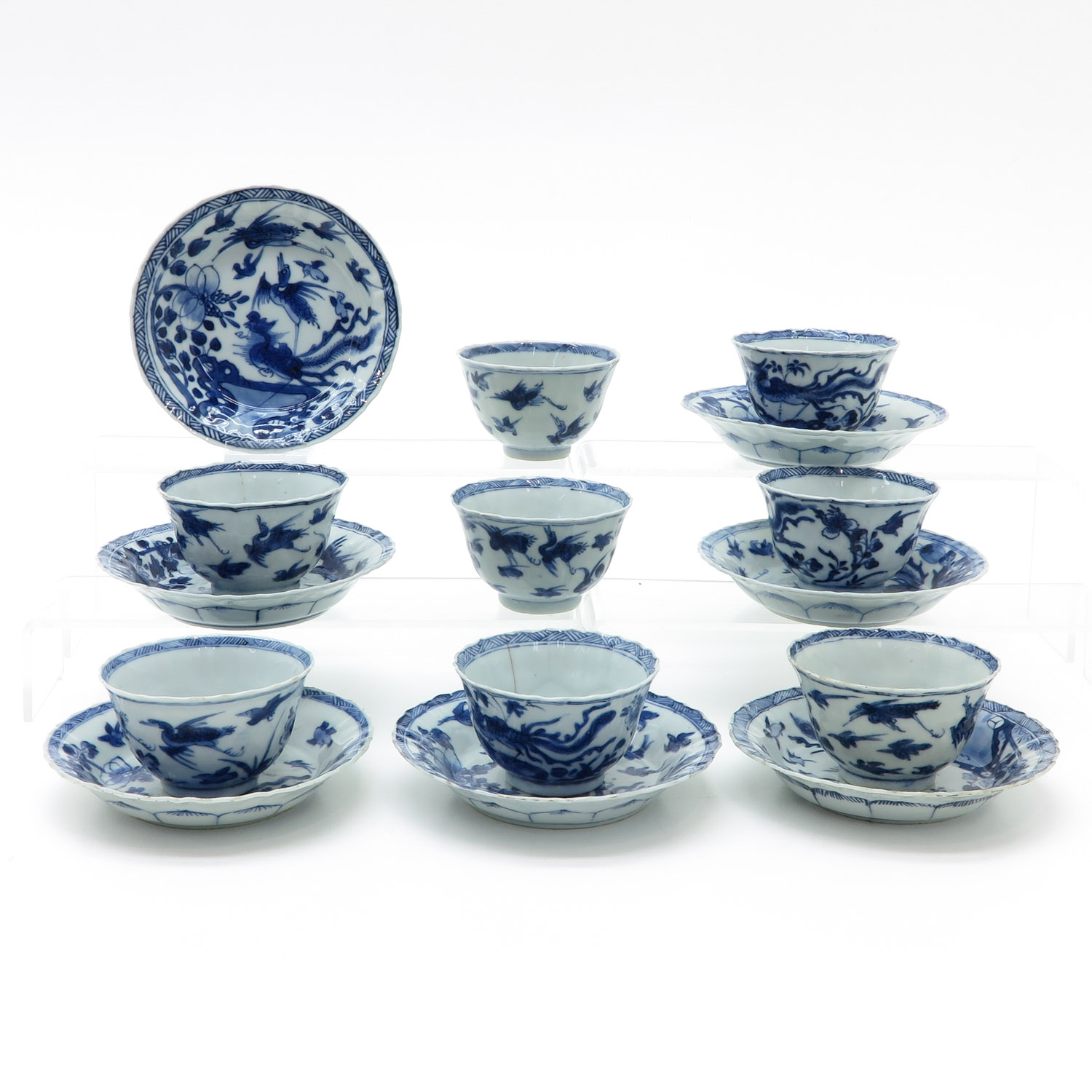 A Series of Cups and Saucers