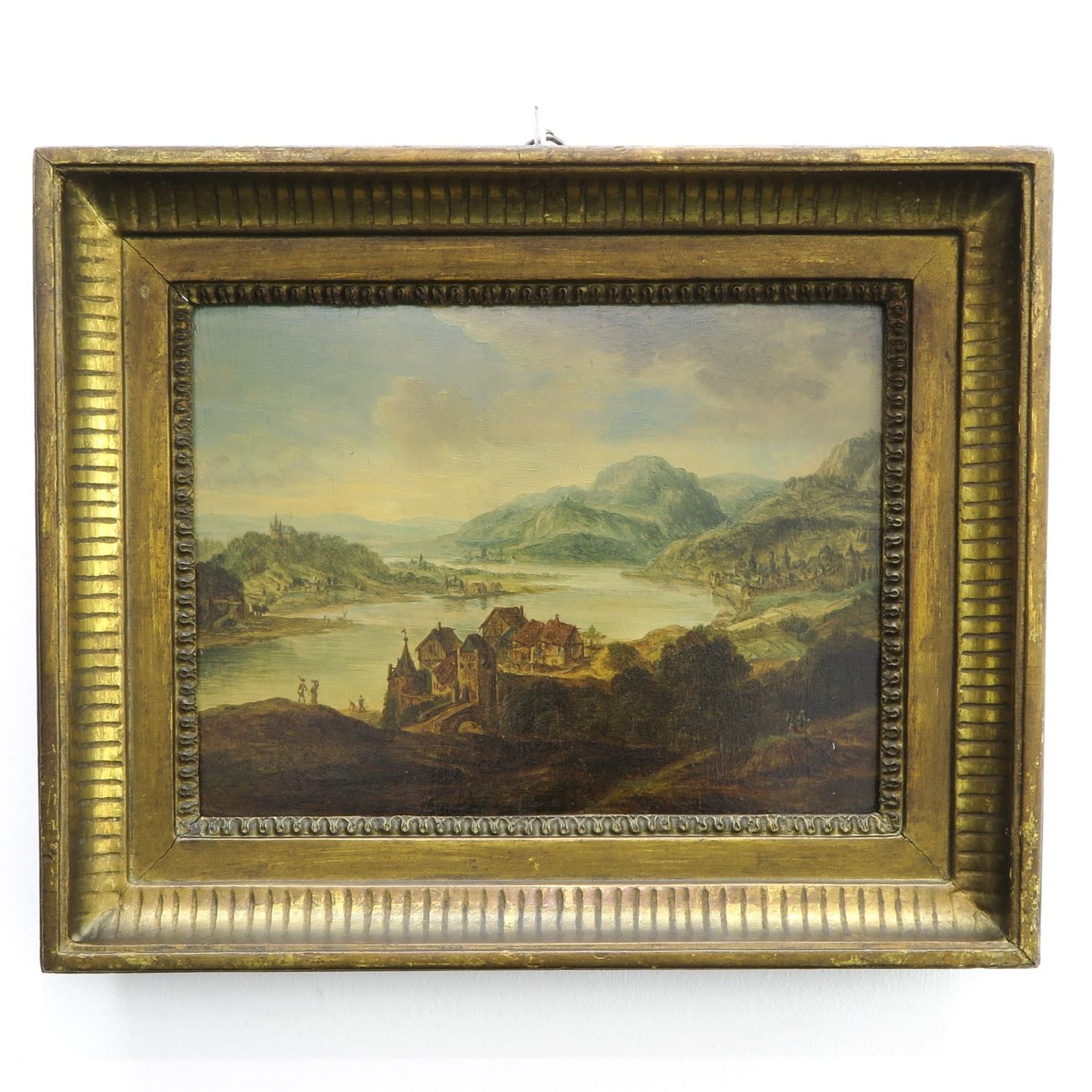 An 18th Century Oil on Panel