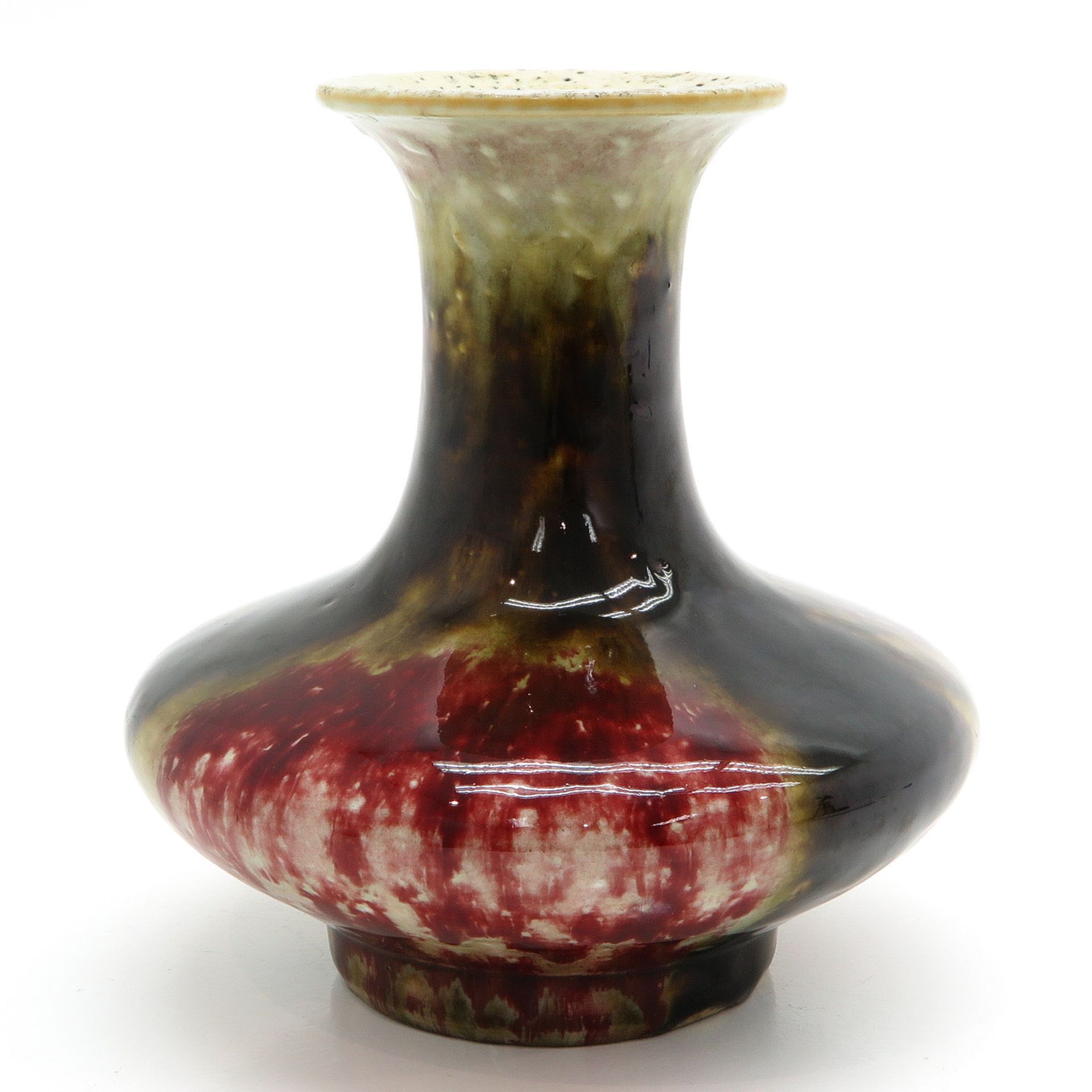 A Red and Brown Glazed Decor Vase - Bild 2 aus 6