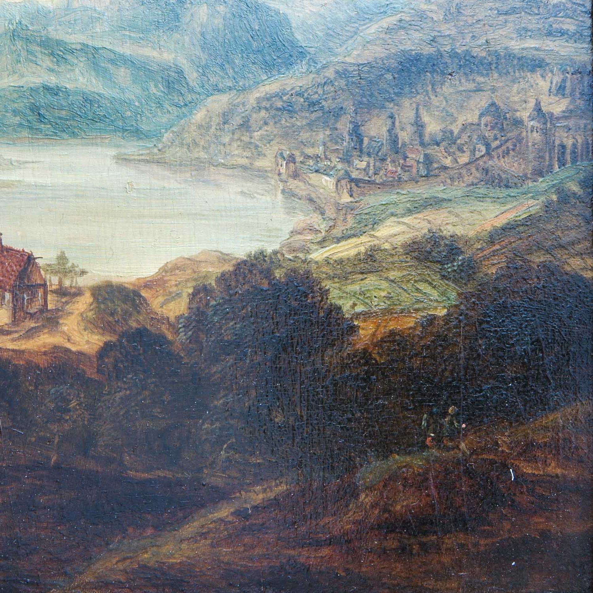 An 18th Century Oil on Panel - Bild 5 aus 6