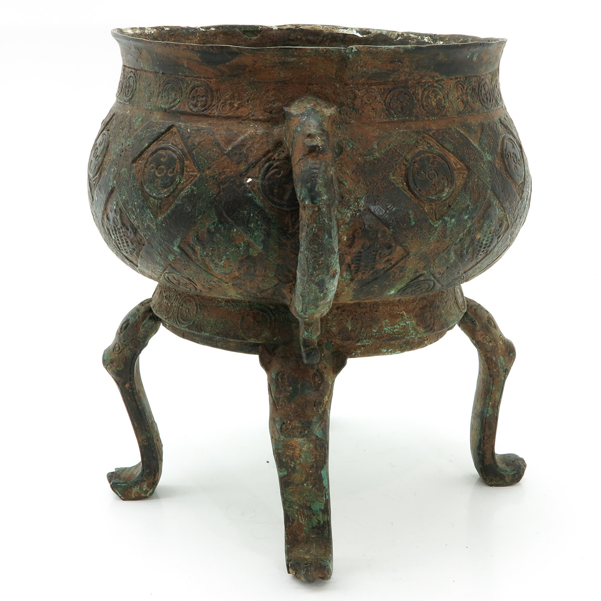 A Bronze Censer - Image 4 of 6