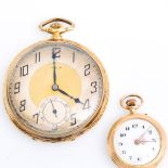 Two 18KG Pocket Watches