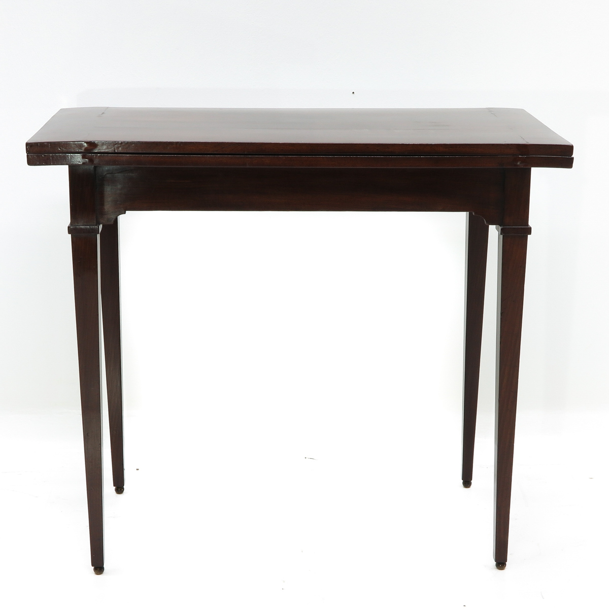 A 19th Century English Mahogany Game Table - Image 2 of 2