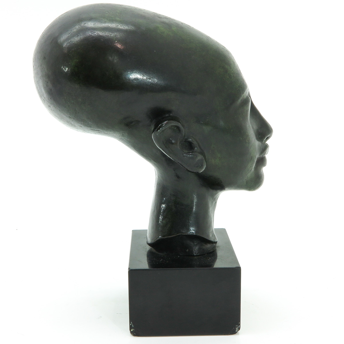 A Bronze Egyptian Princess Sculpture - Image 4 of 5