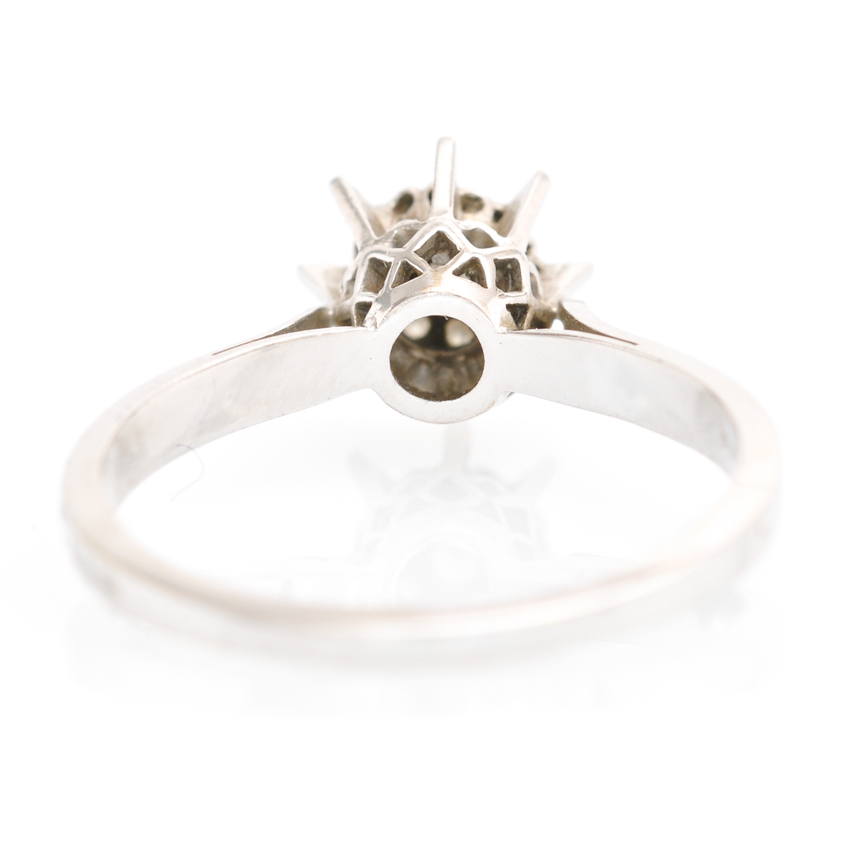 A 14KWG Ladies Diamond Ring Approximately 0.55 CTW - Image 2 of 2