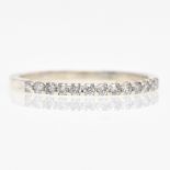 A 925 Silver Diamond Band Approximately 0.26 CTW