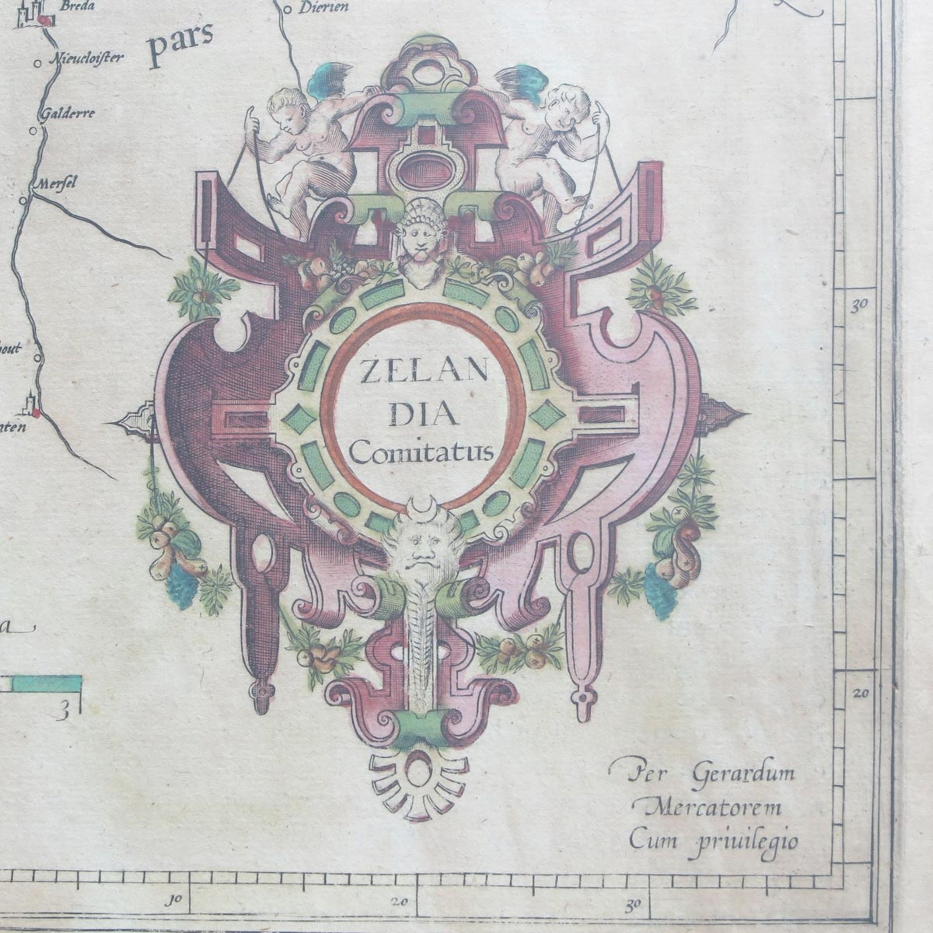 A Zeelandia Comitatus Map - Bild 2 aus 7