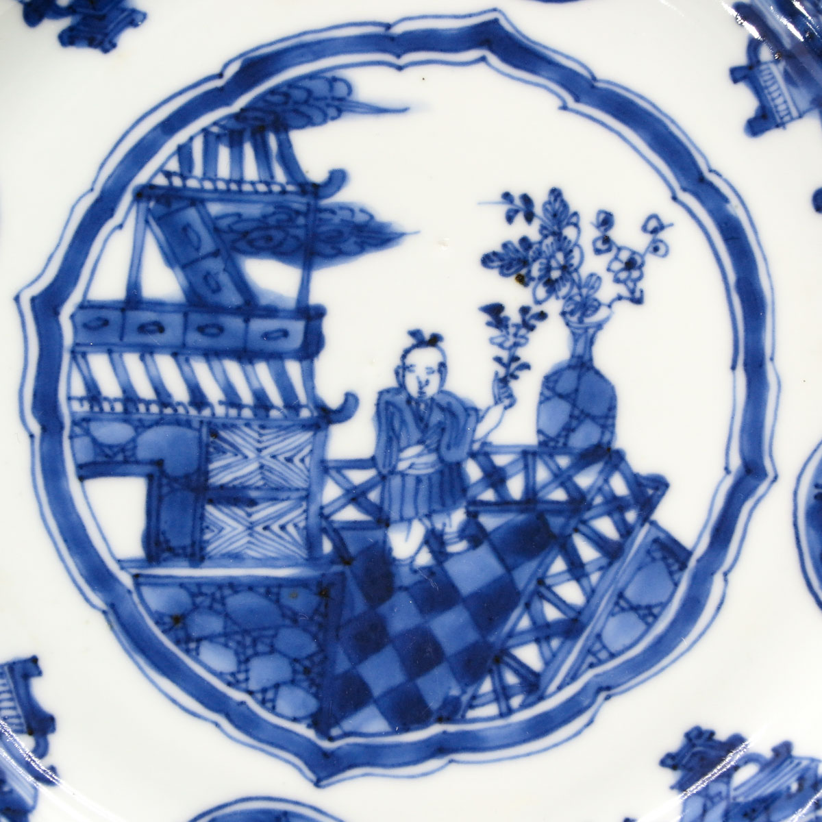 A Blue and White Decor Plate - Image 3 of 3