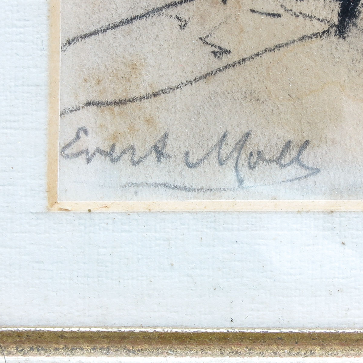 A Drawing Signed Evert Moll - Image 2 of 5