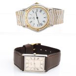 Two Mens Watches Including Ebel and Sarcar