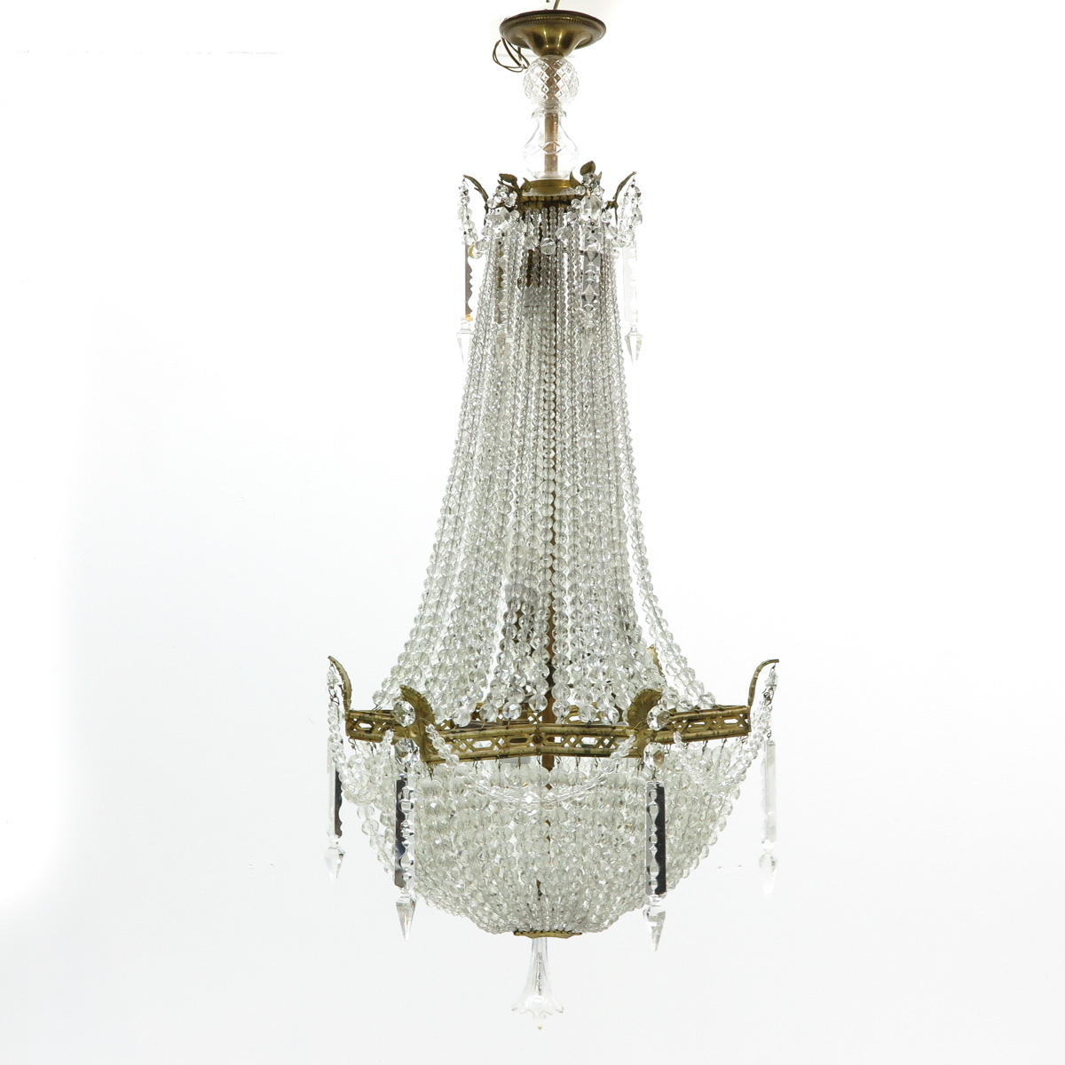 A Crystal Louis XVI Style Chandelier